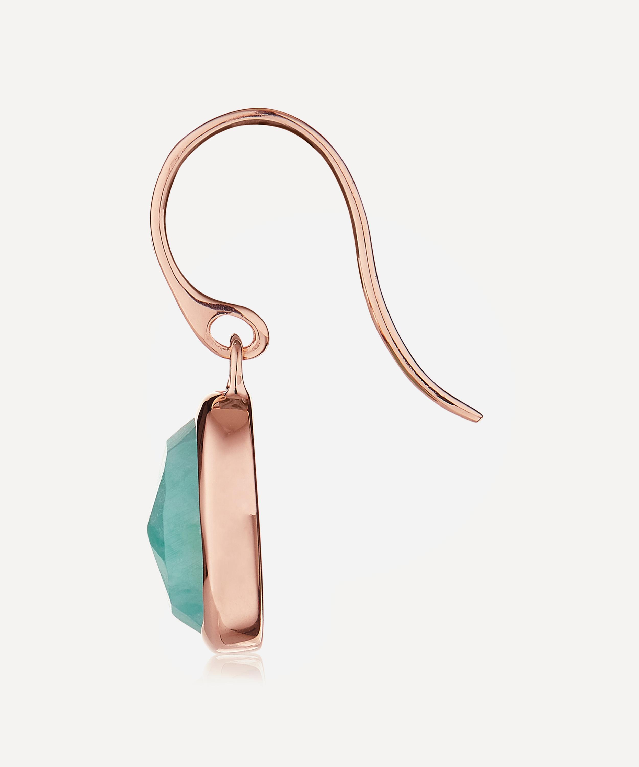 Monica vinader deals amazonite earrings