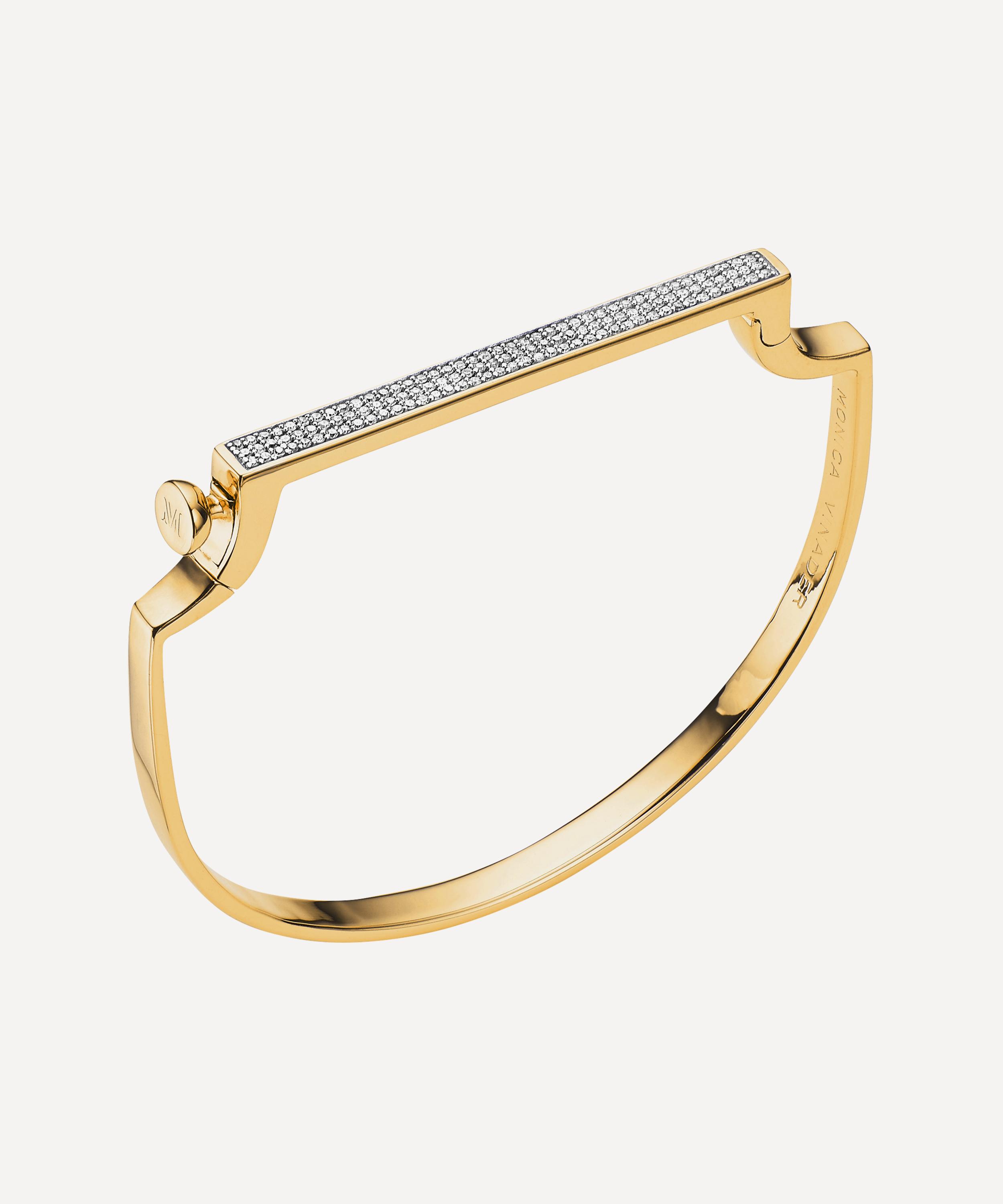 Monica vinader deals signature diamond bangle