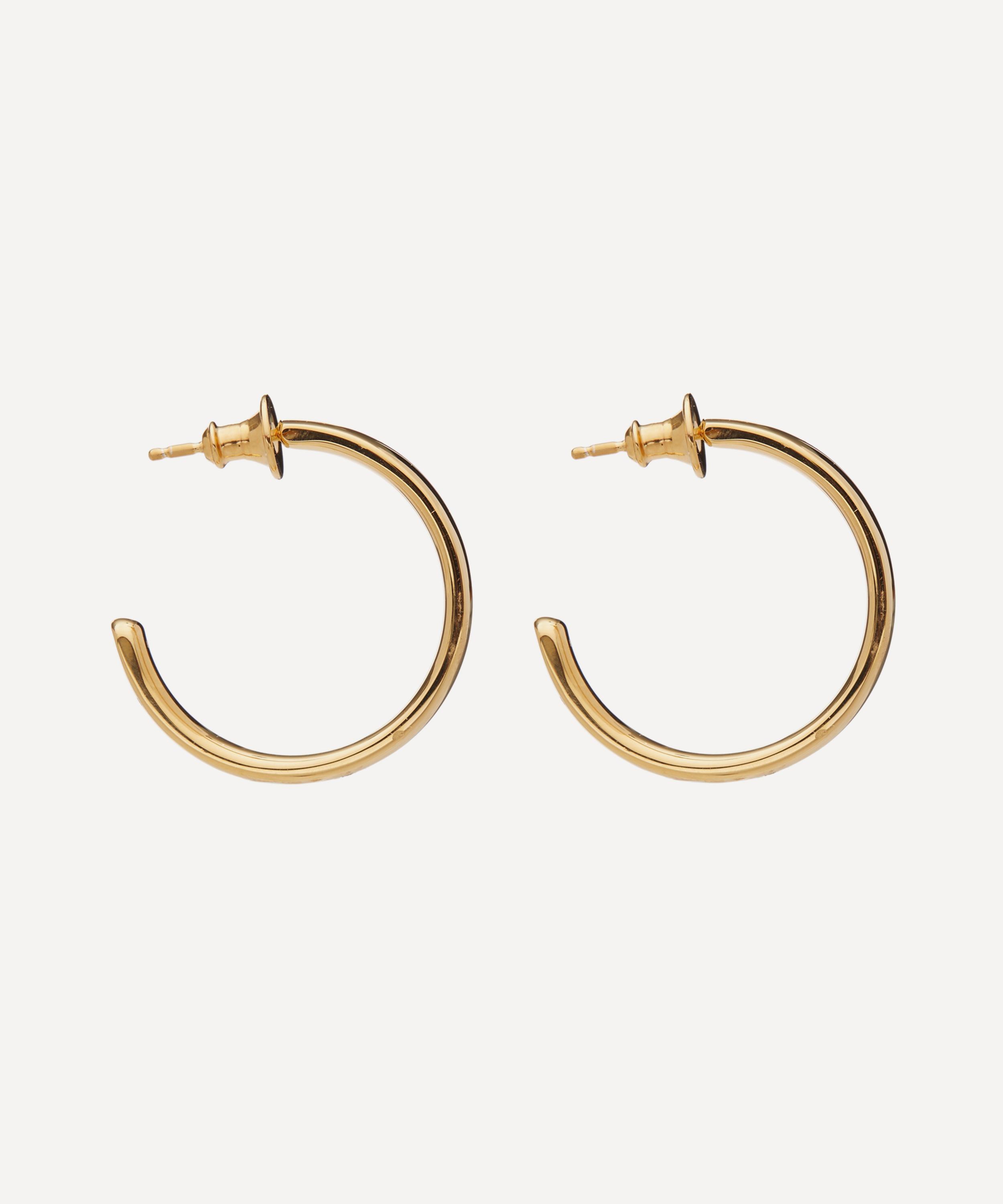 Monica vinader fiji large hoop deals earrings