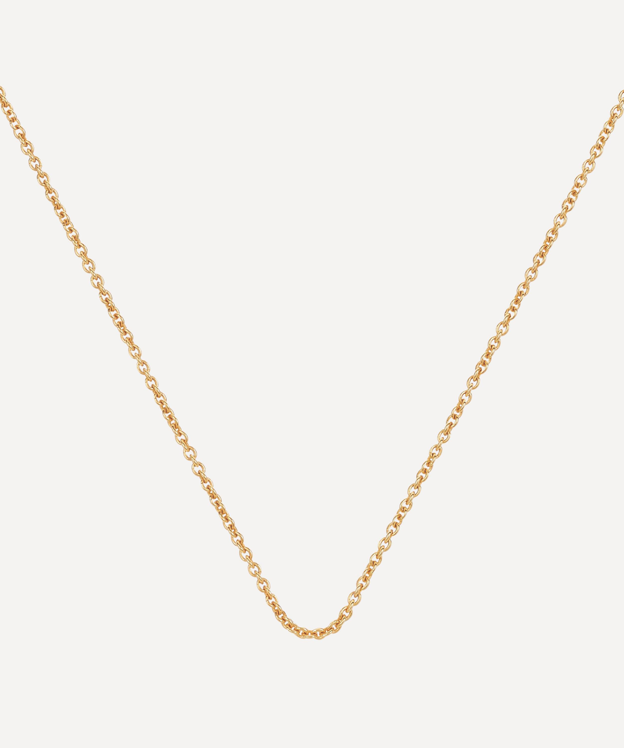 Monica Vinader - Gold Plated Vermeil Silver Fine Chain image number 0