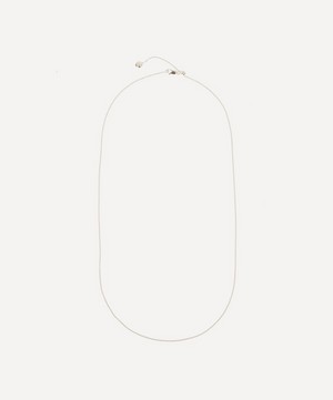 Monica Vinader - Silver Fine Chain Necklace image number 0