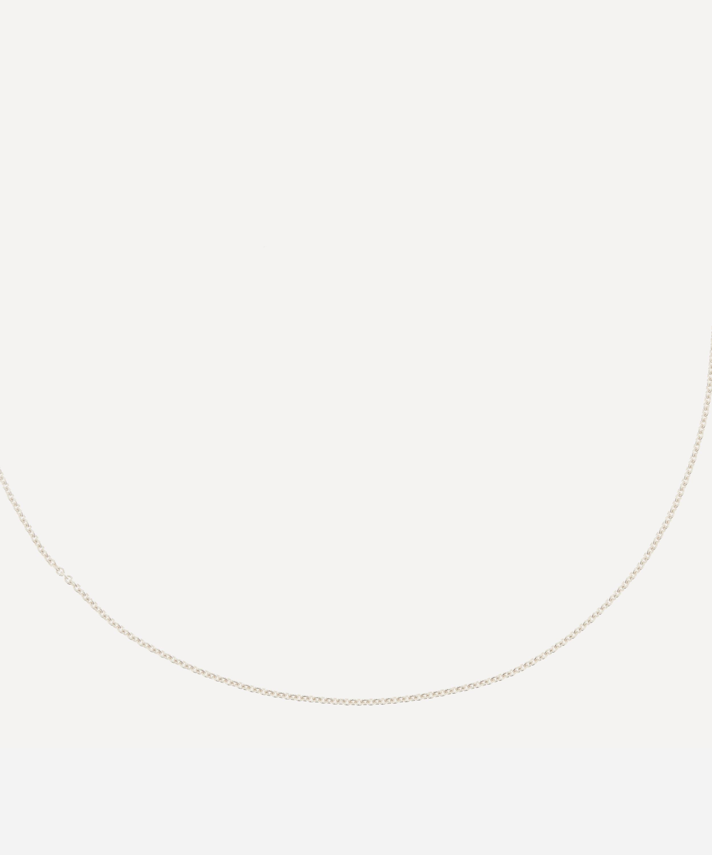 Monica Vinader - Silver Fine Chain Necklace image number 