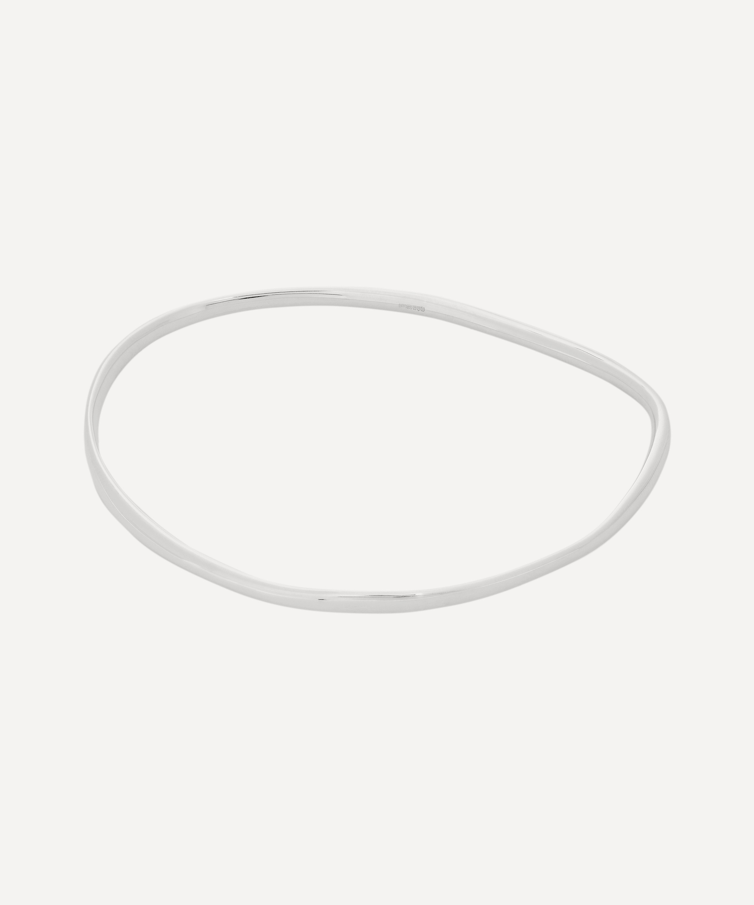 Monica Vinader - Silver Nura Reef Medium Bangle image number 3