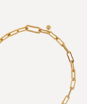 Monica Vinader - Gold Plated Vermeil Silver Alta Capture Charm Necklace image number 3