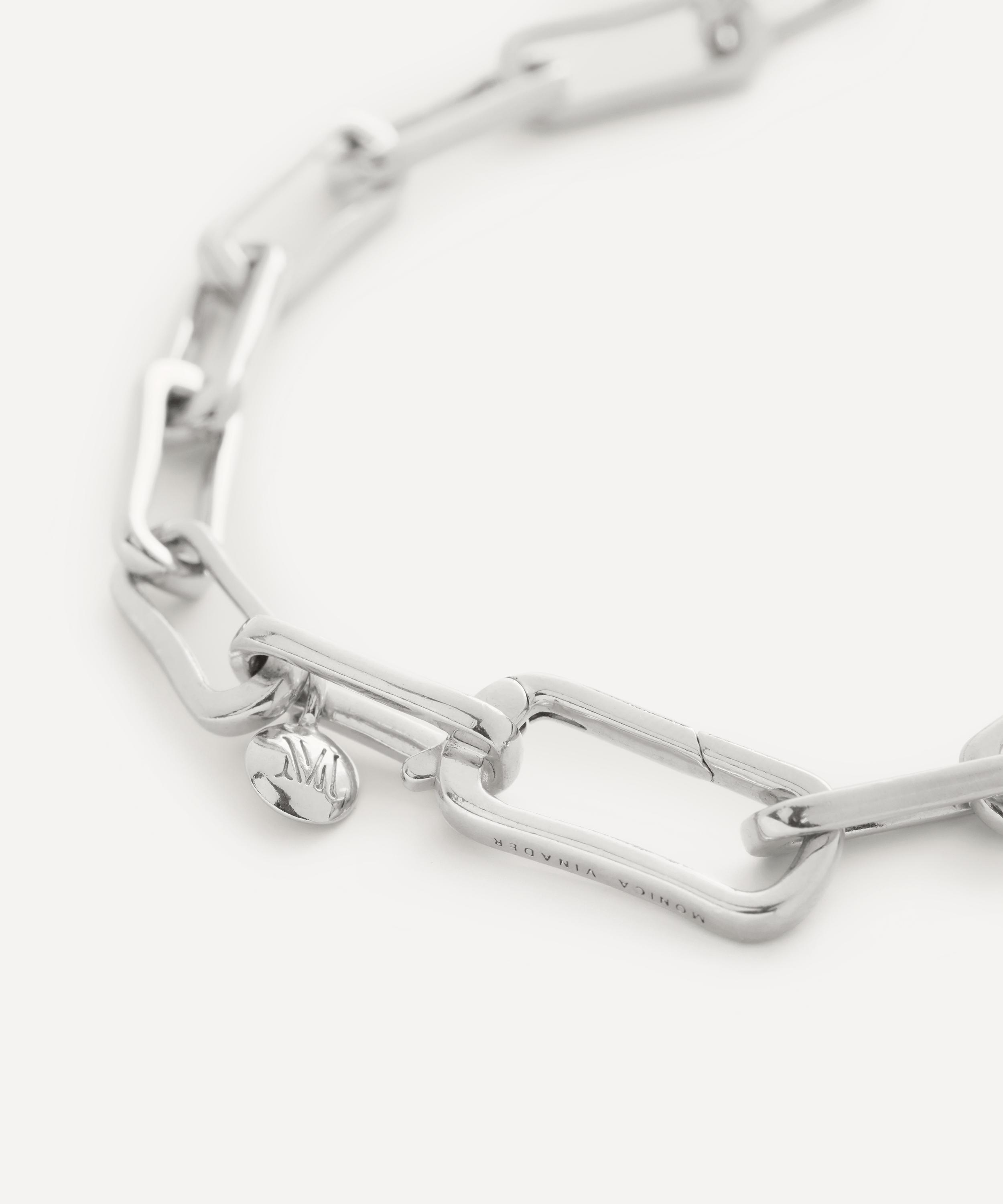 Monica Vinader - Silver Alta Capture Charm Necklace image number 2