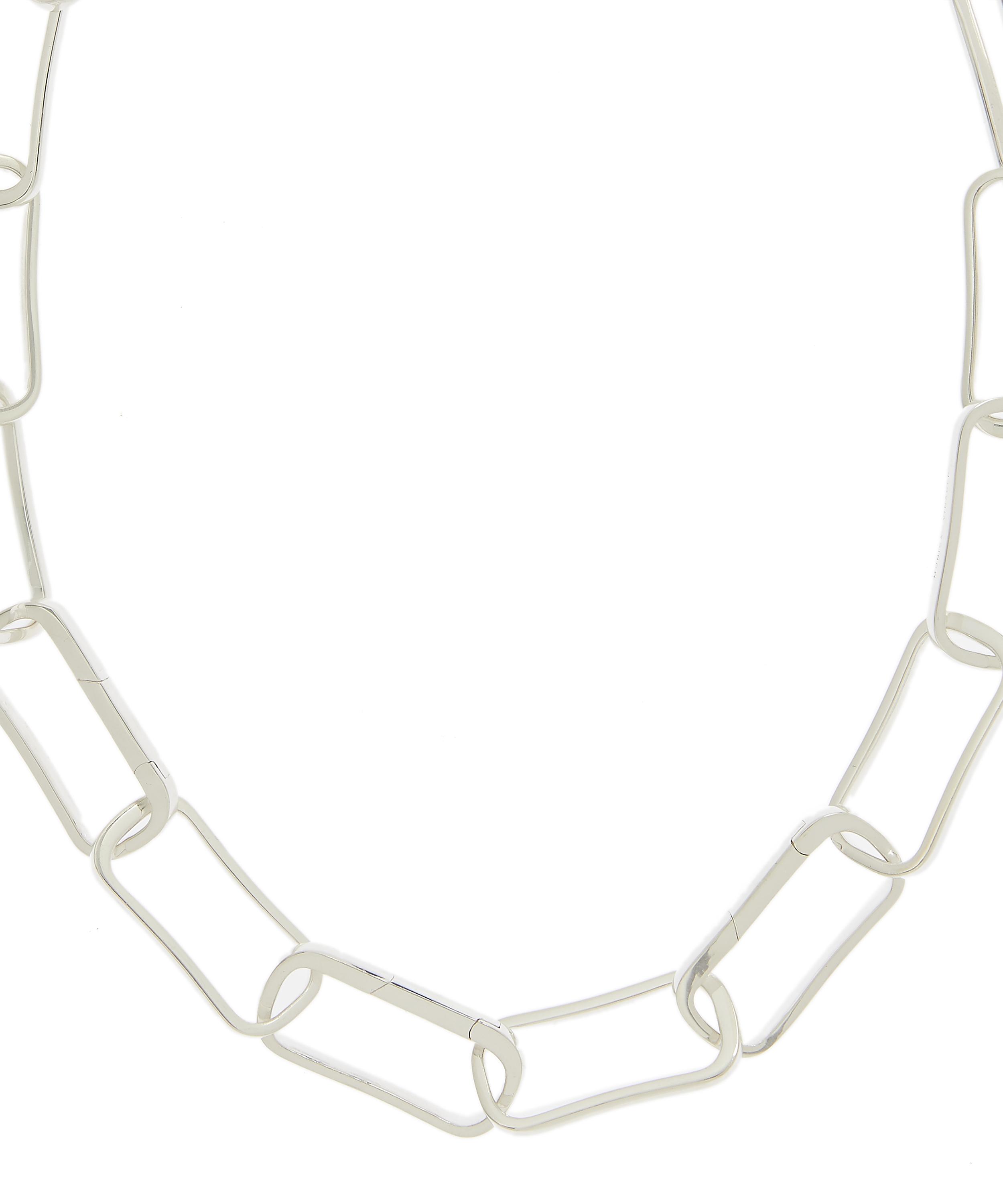 Monica Vinader - Silver Alta Capture Large Link Necklace image number 0