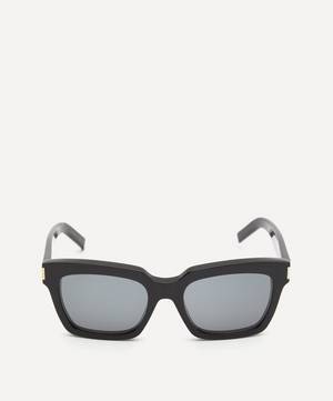 Thick Square-Frame Acetate Sunglasses