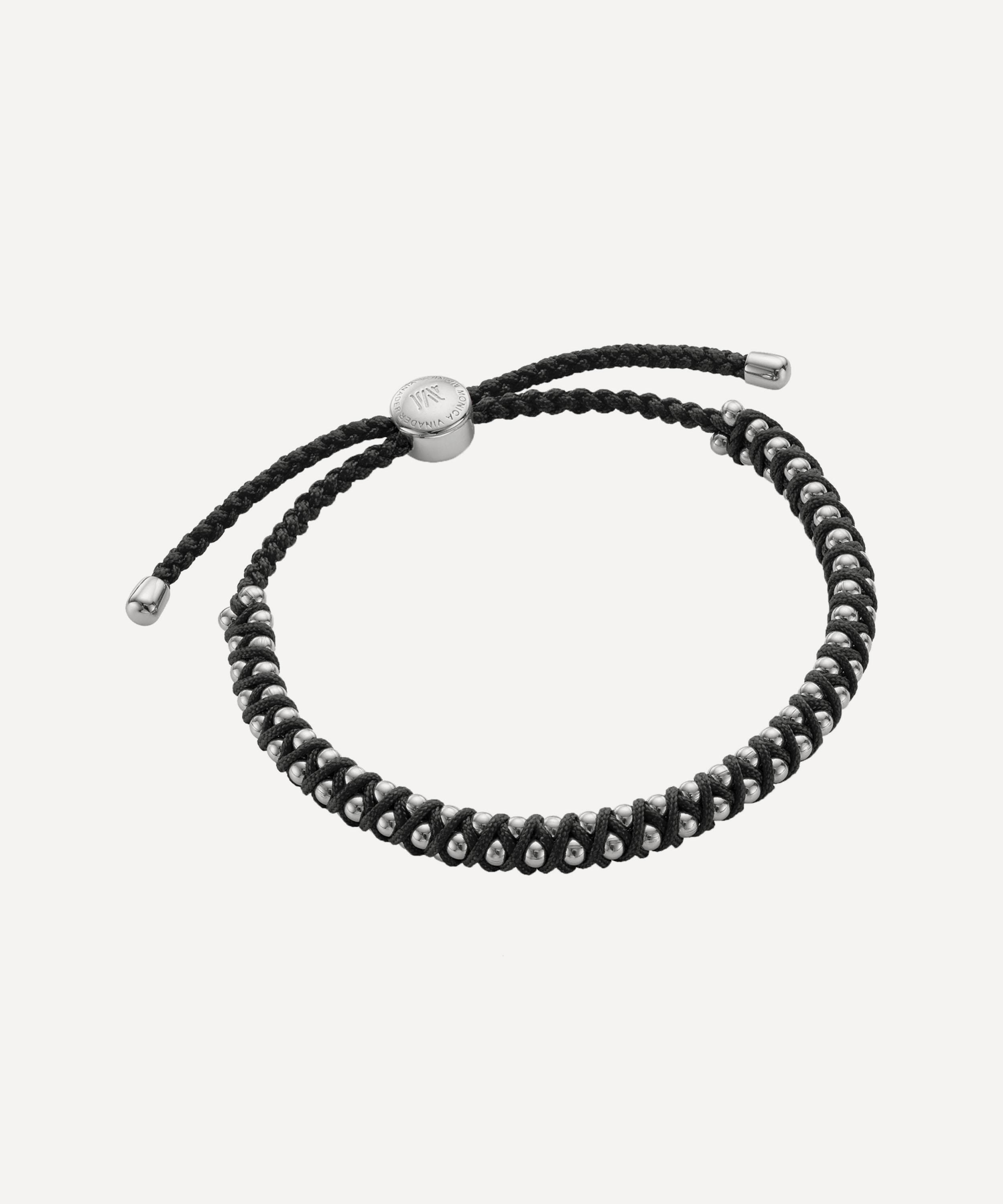 Monica Vinader - Silver Rio Friendship Bracelet image number 0
