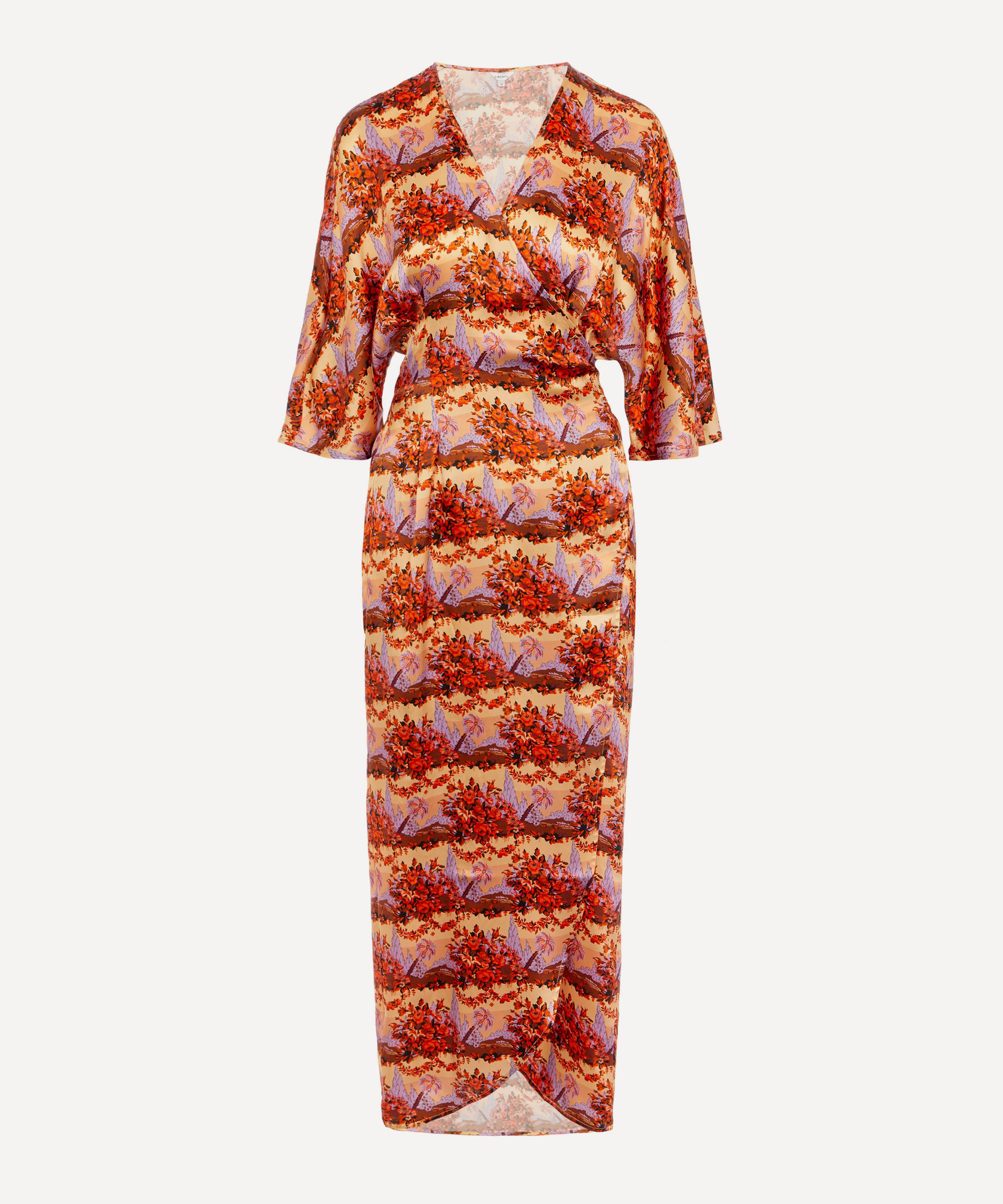 Liberty - Dina Silk Wrap Dress image number 0