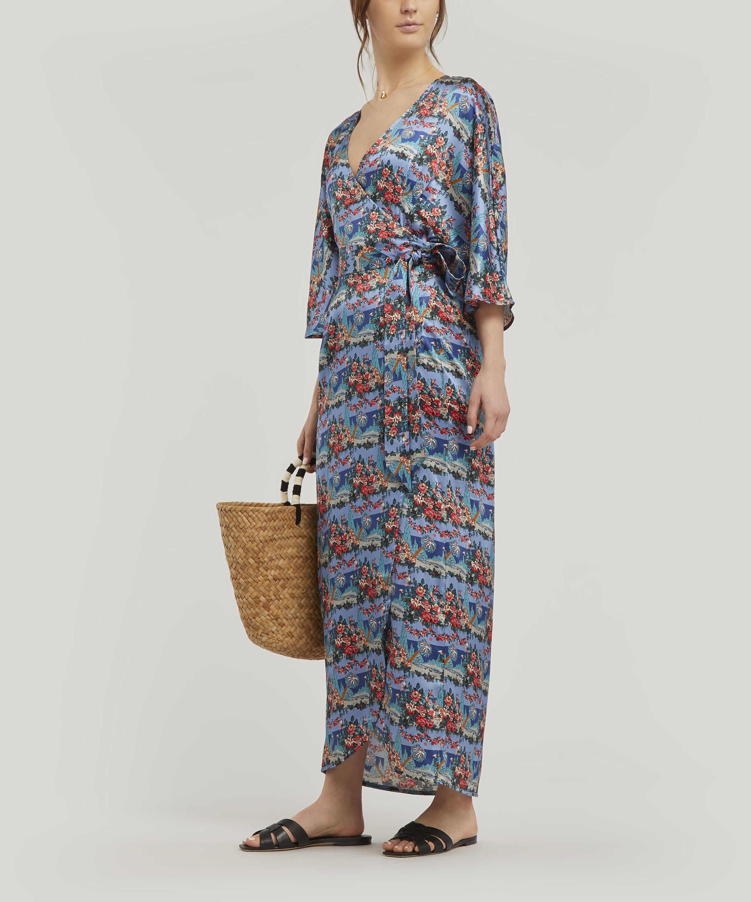 Liberty - Dina Silk Wrap Dress image number 1