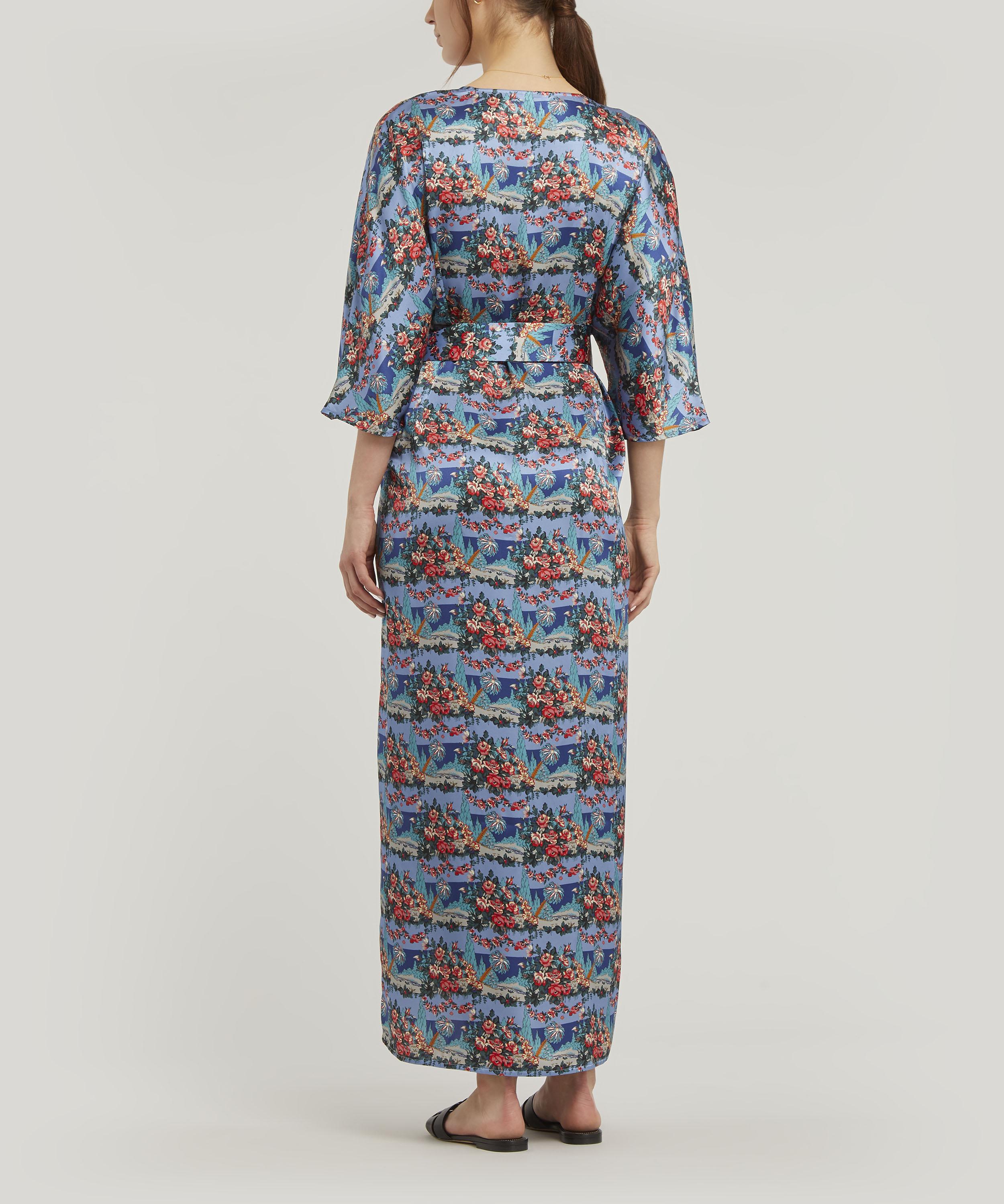 Liberty - Dina Silk Wrap Dress image number 3