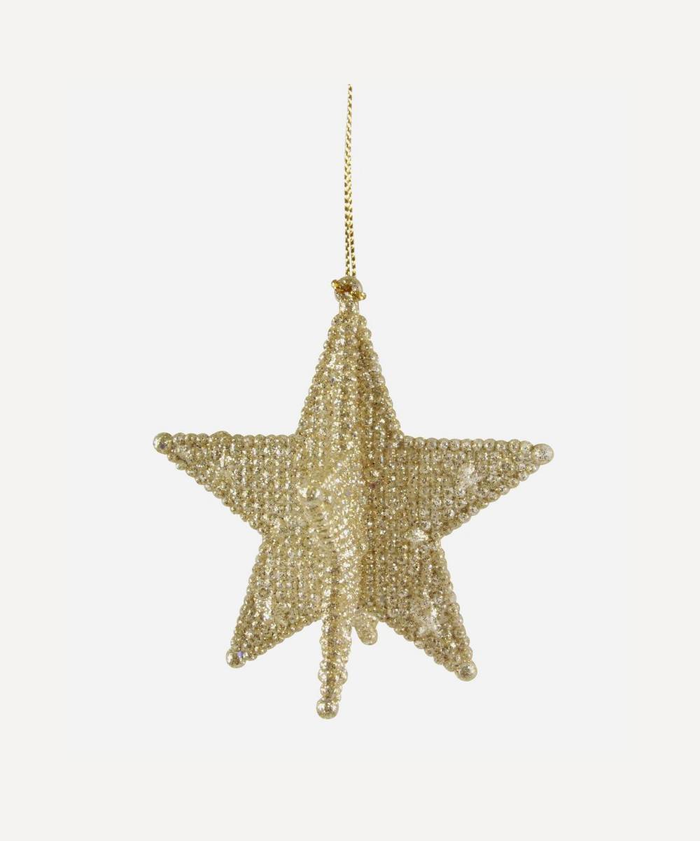 Unspecified - Gold Point Star Decoration