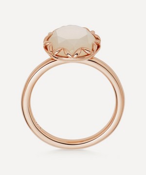Astley Clarke - Rose Gold Plated Vermeil Silver Paloma Moonstone Ring image number 2