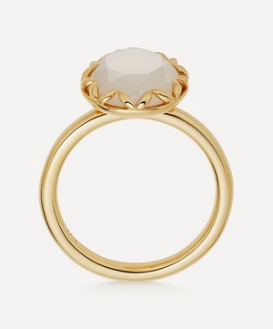 Astley Clarke - Gold Plated Vermeil Silver Paloma Moonstone Ring image number 2