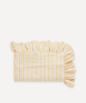 Stripe Linen Frill Quilt