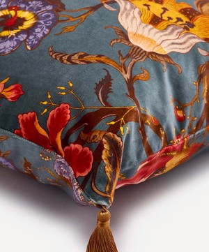 House of Hackney - Artemis Large Velvet Cushion image number 1