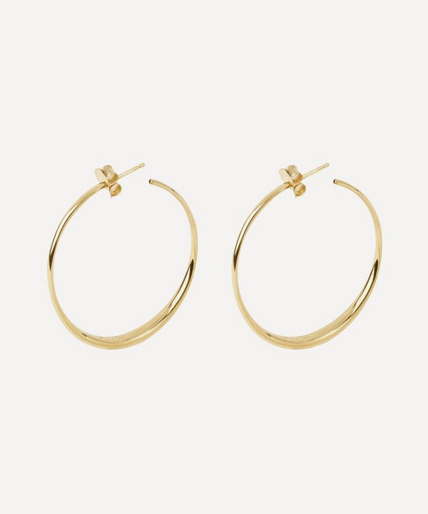 Dinny Hall - 9ct Gold Signature Medium Hoop Earrings