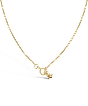 Dinny Hall - 14ct Gold Bijou Diamond Star Pendant Necklace image number 3