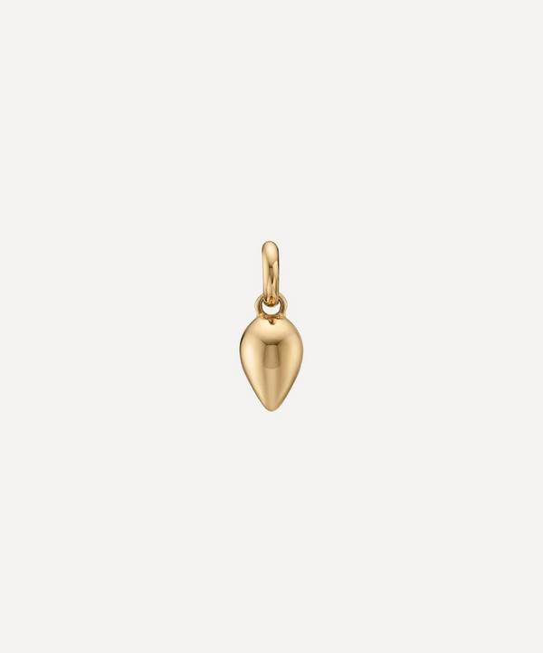 Monica Vinader - Gold Plated Vermeil Silver Fiji Bud Pendant Charm image number null
