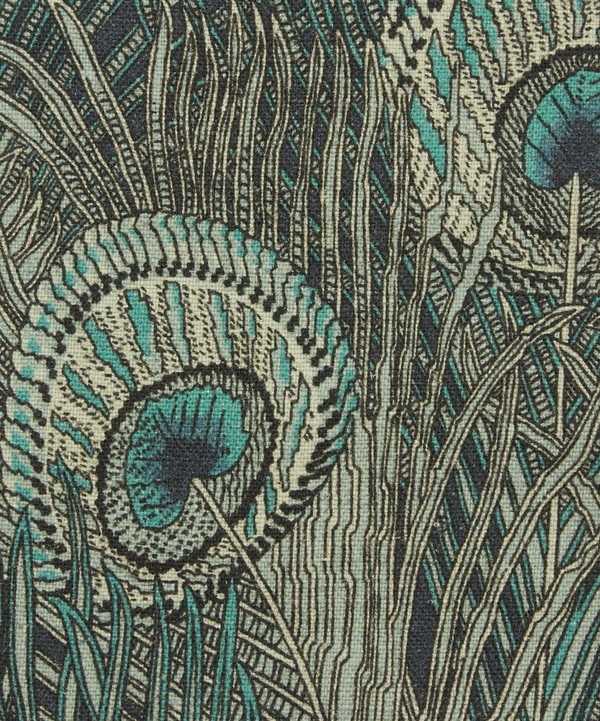 Liberty Interiors - Hera Feather Ladbroke Linen in Jade image number null