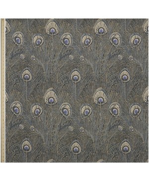 Liberty Interiors - Hera Feather Ladbroke Linen in Lapis image number 1