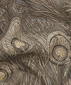 Liberty Interiors - Hera Feather Ladbroke Linen in Pewter image number 2