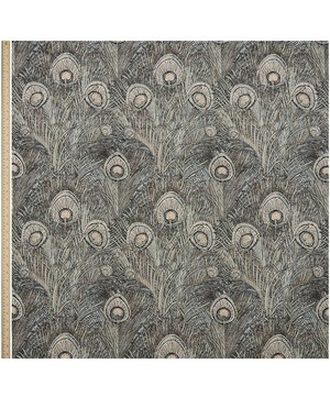 Liberty Interiors - Hera Feather Vintage Velvet in Pewter image number 1
