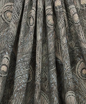 Liberty Interiors - Hera Feather Vintage Velvet in Pewter image number 2