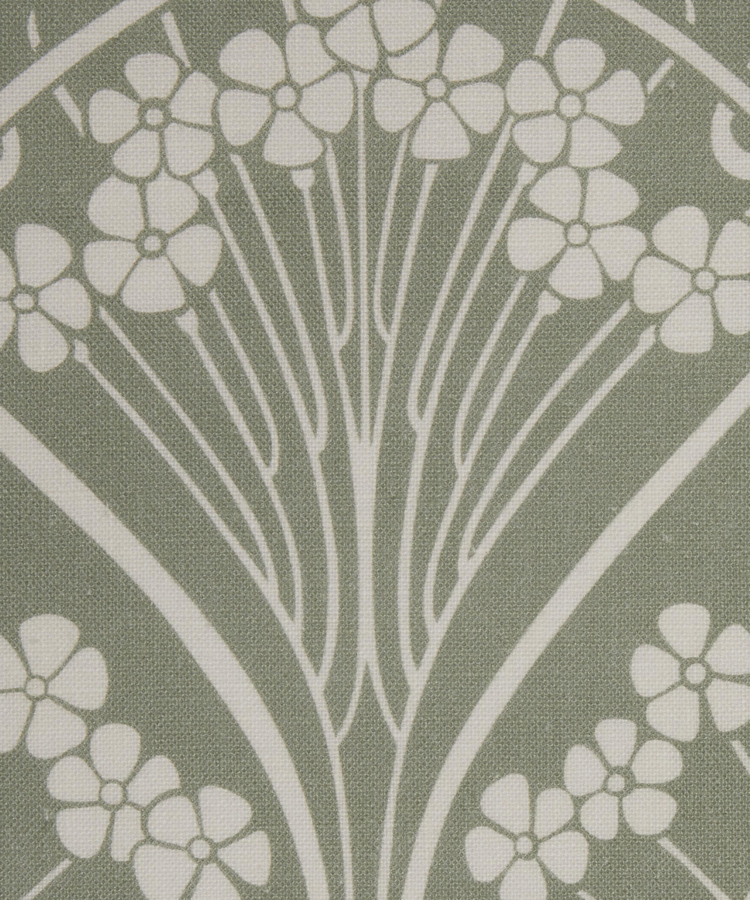 Liberty Interiors - Ianthe Bloom Mono Chiltern Linen in Lichen image number 0