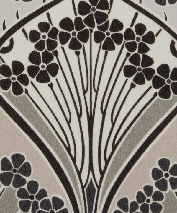 Liberty Interiors - Ianthe Bloom Multi Cotton Velvet in Pewter Dark image number null