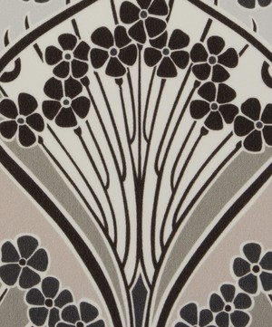 Liberty Interiors - Ianthe Bloom Multi Cotton Velvet in Pewter Dark image number 0