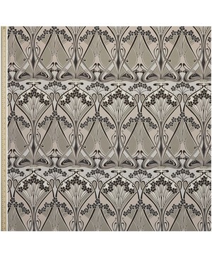 Liberty Interiors - Ianthe Bloom Multi Cotton Velvet in Pewter Dark image number 1
