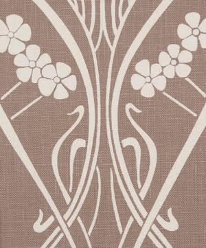 Ianthe Bloom Stencil Chiltern Linen in Lacquer