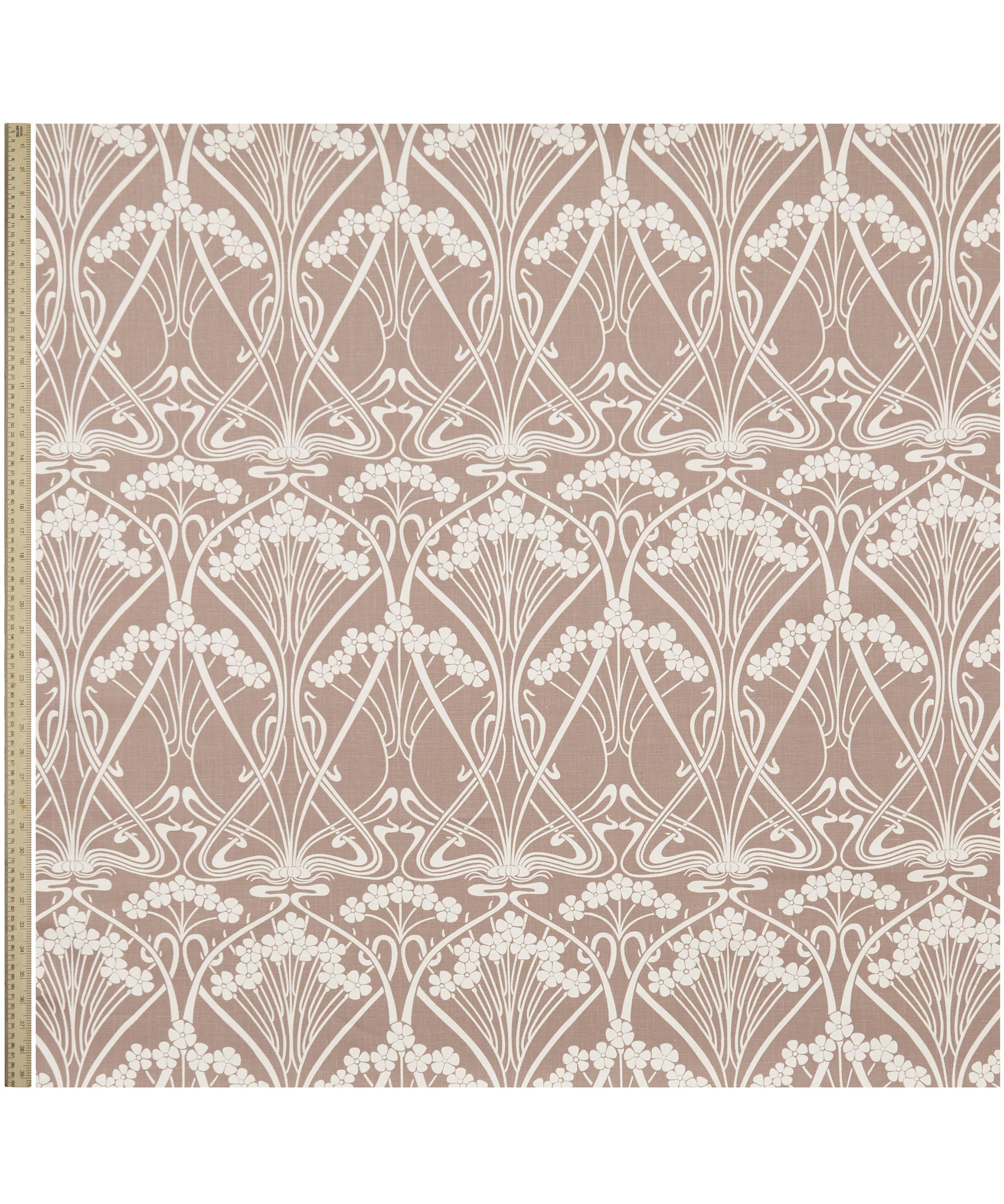 Liberty Interiors - Ianthe Bloom Stencil Chiltern Linen in Lacquer image number 1