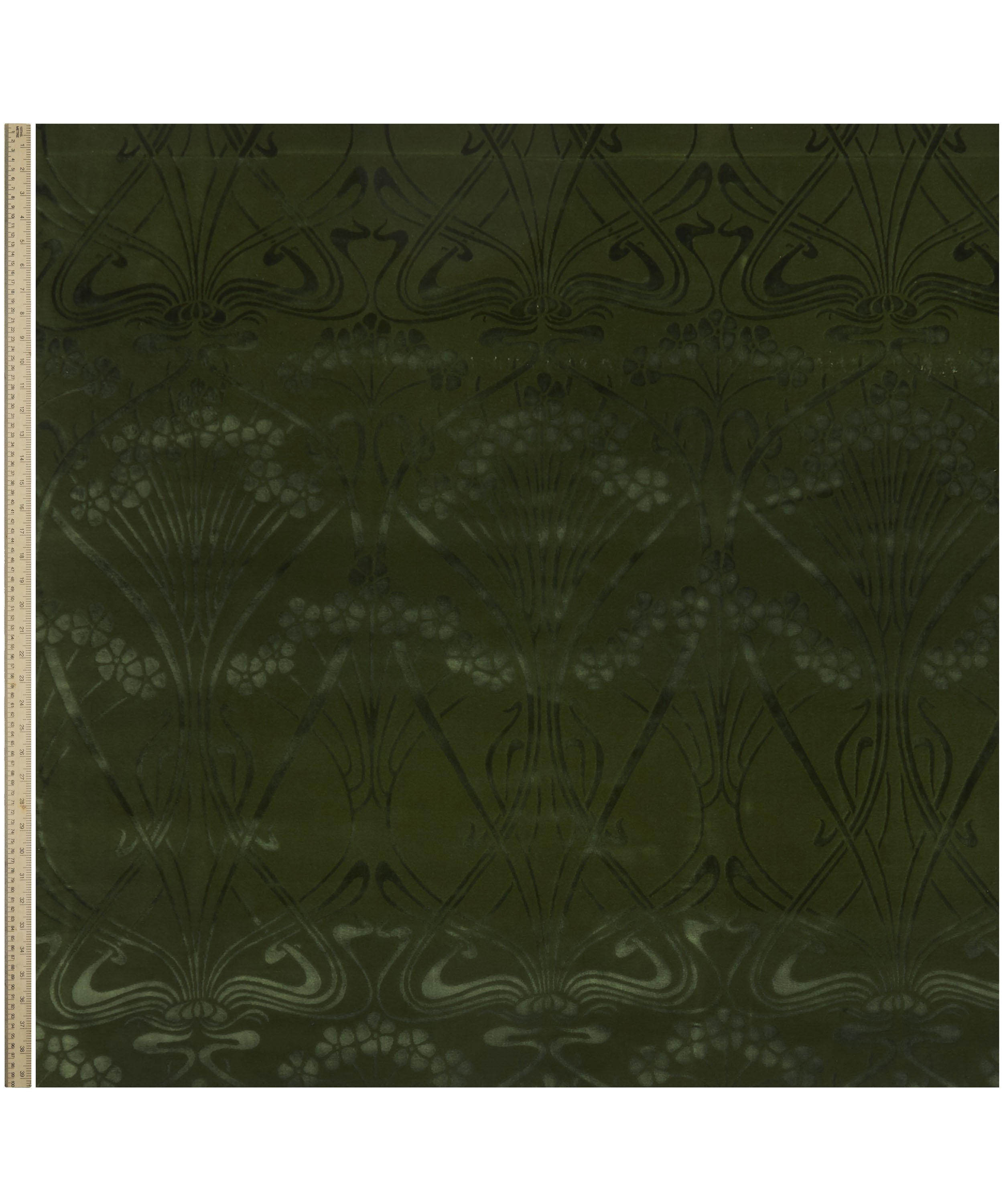 Liberty Interiors - Ianthe Velvet in Ivy image number 1