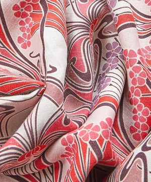 Liberty Interiors - Ianthe Bloom Multi Ladbroke Linen in Lacquer image number 3