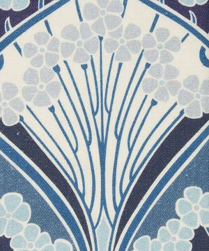 Liberty Interiors - Ianthe Bloom Multi Ladbroke Linen in Lapis image number 0