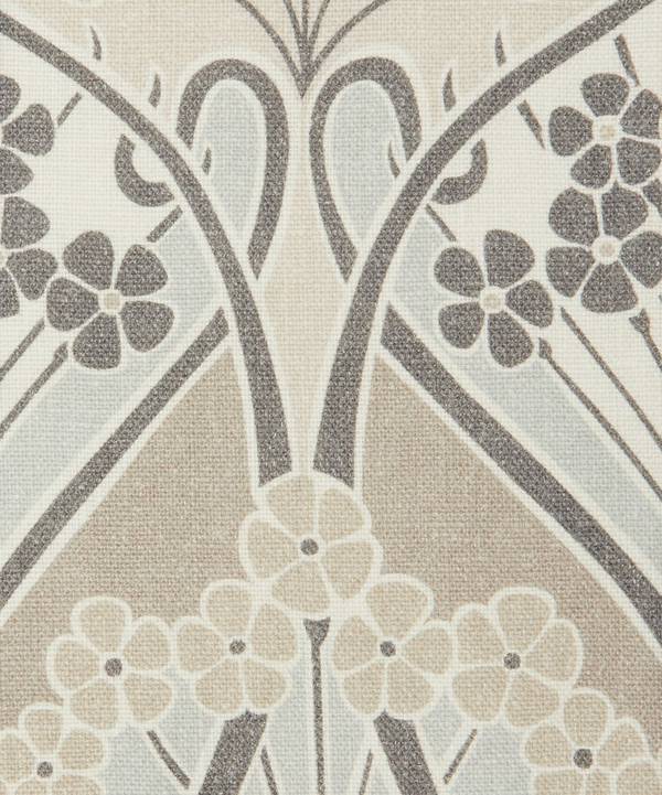 Liberty Interiors - Ianthe Bloom Multi Ladbroke Linen in Pewter image number 0