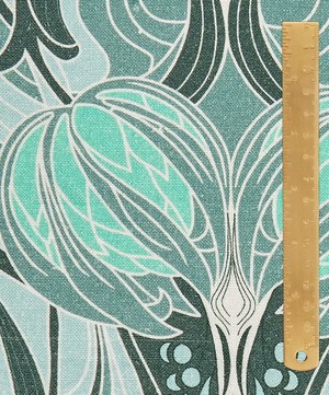 Liberty Interiors - Katherine Nouveau Emberton Linen in Jade image number 4