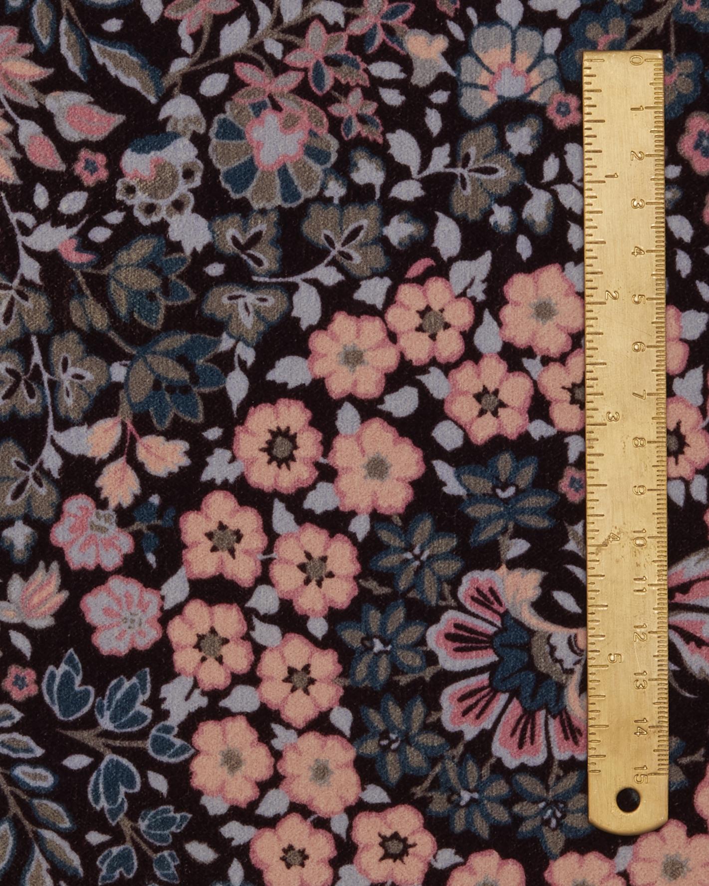 Liberty Interiors - Marquess Garden Cotton Velvet in Dragonfly image number 3