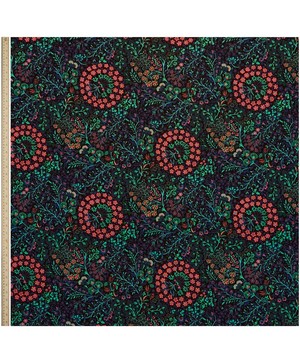 Liberty Interiors - Marquess Garden Cotton Velvet in Jade image number 1