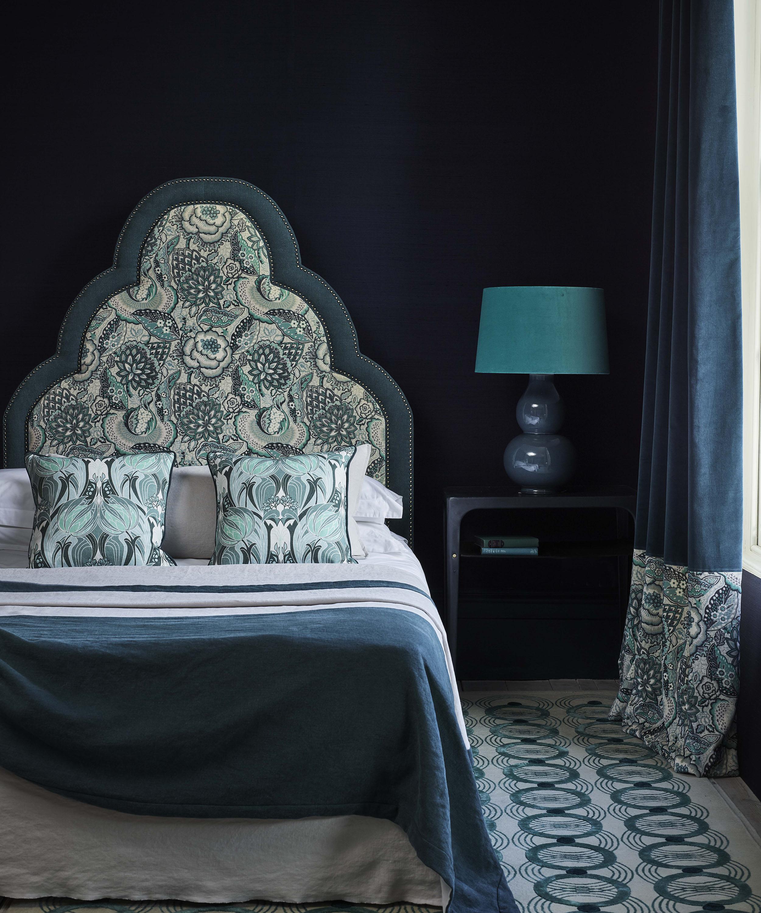 Liberty Interiors - Patricia Cotton Velvet in Jade image number 5