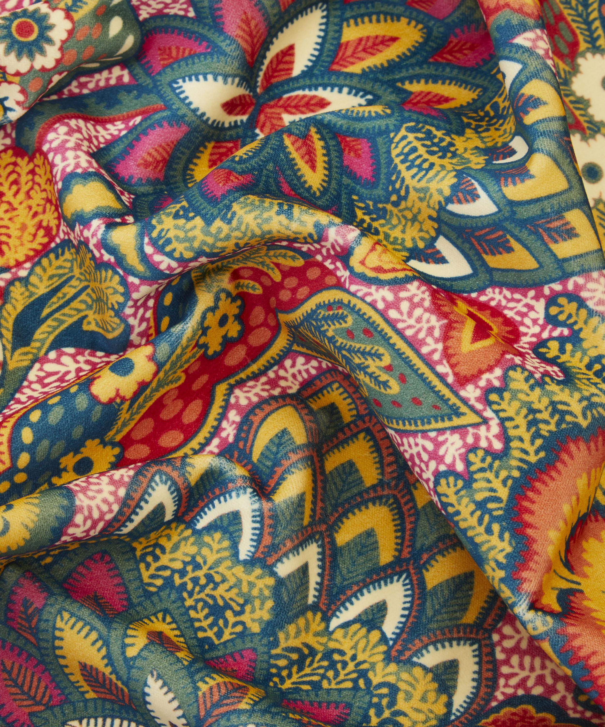 Liberty Interiors - Patricia Cotton Velvet in Lacquer Bright image number 3