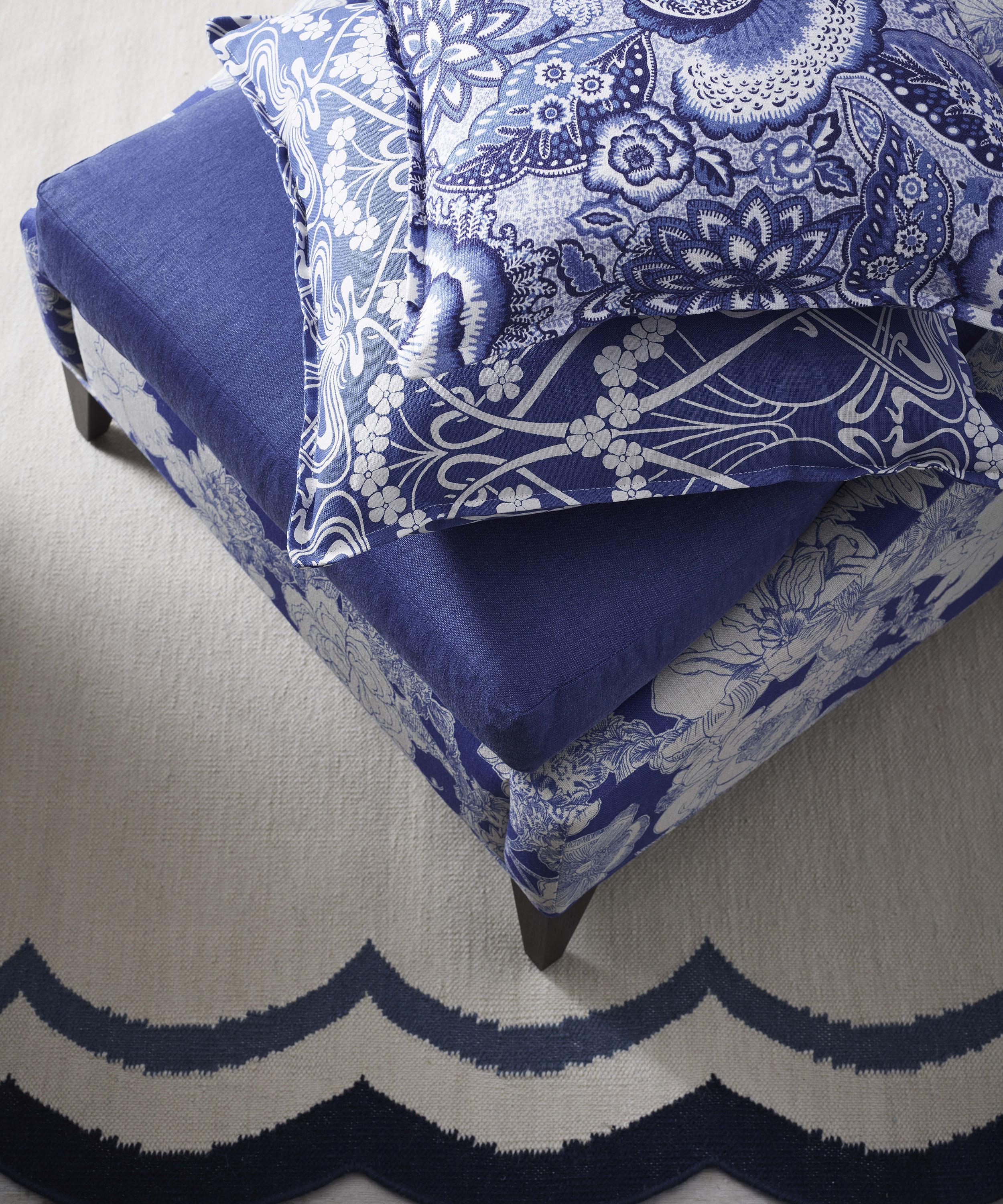 Liberty Interiors - Patricia Ladbroke Linen in Lapis image number 5