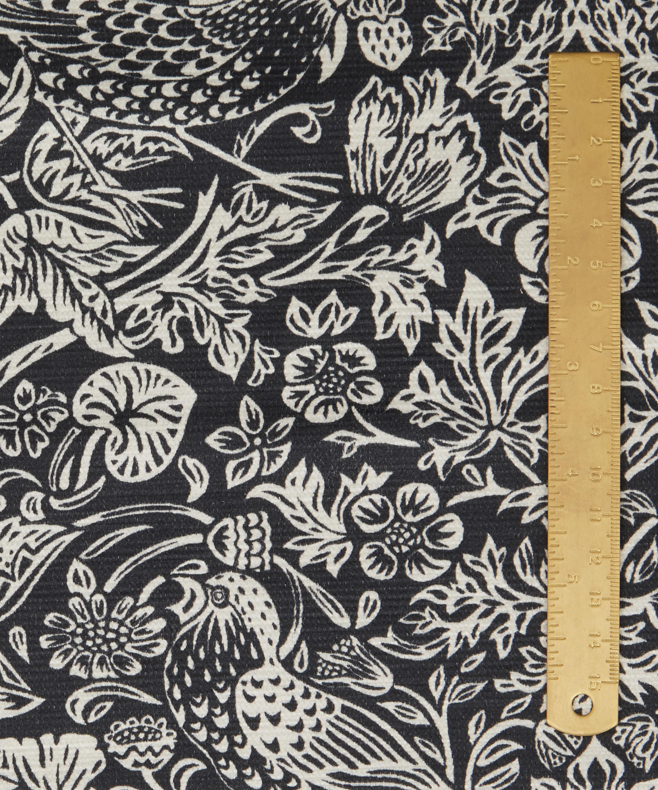 Liberty Interiors - Strawberry Meadowfield Vintage Velvet in Pewter Dark image number 3