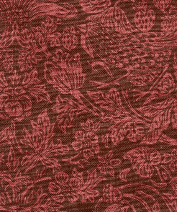 Liberty Interiors - Strawberry Meadowfield Ladbroke Linen in Lacquer image number null