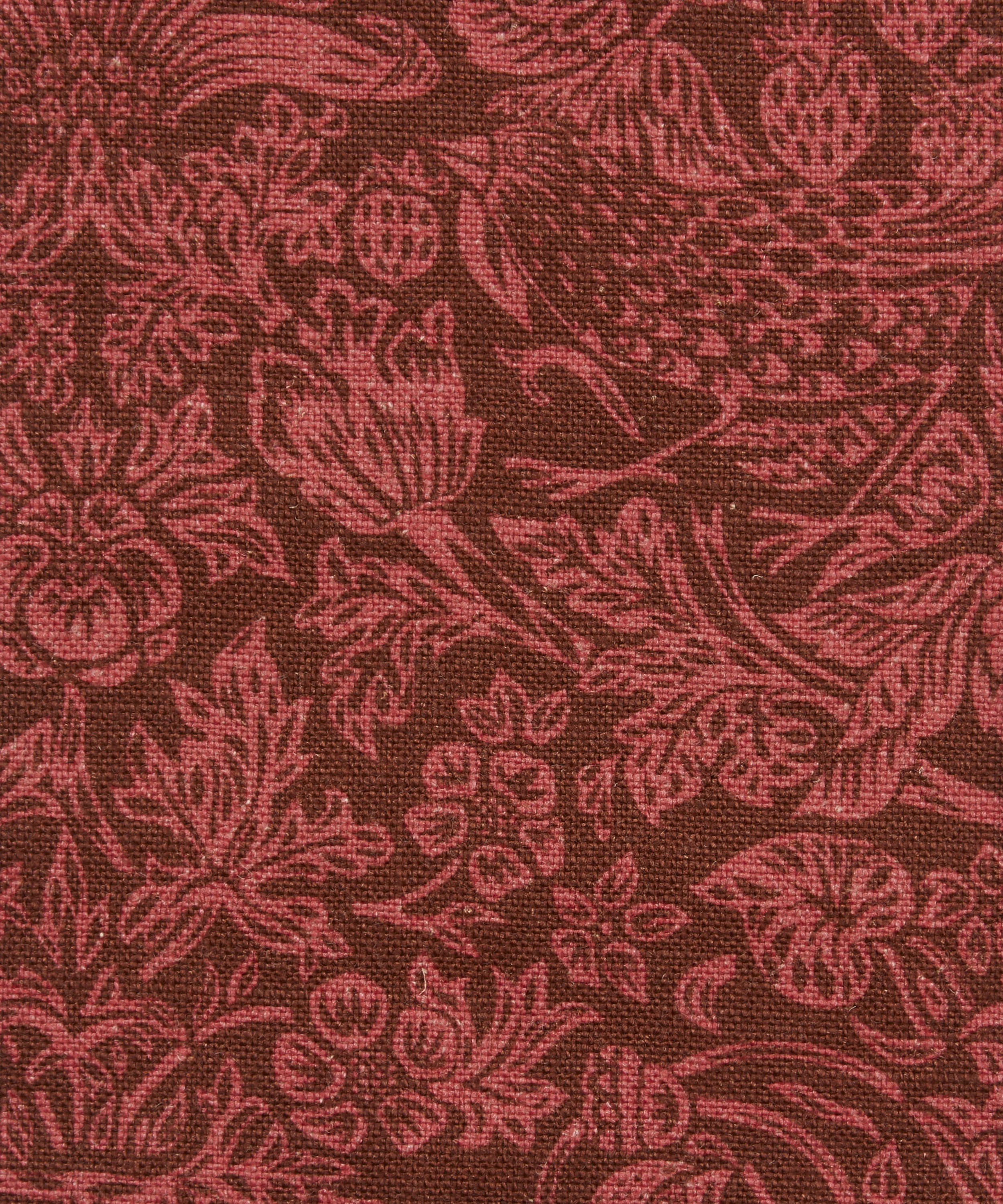 Liberty Interiors - Strawberry Meadowfield Ladbroke Linen in Lacquer image number 0