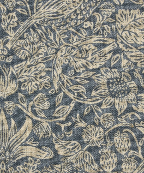 Liberty Interiors - Strawberry Meadowfield Ladbroke Linen in Lapis image number null