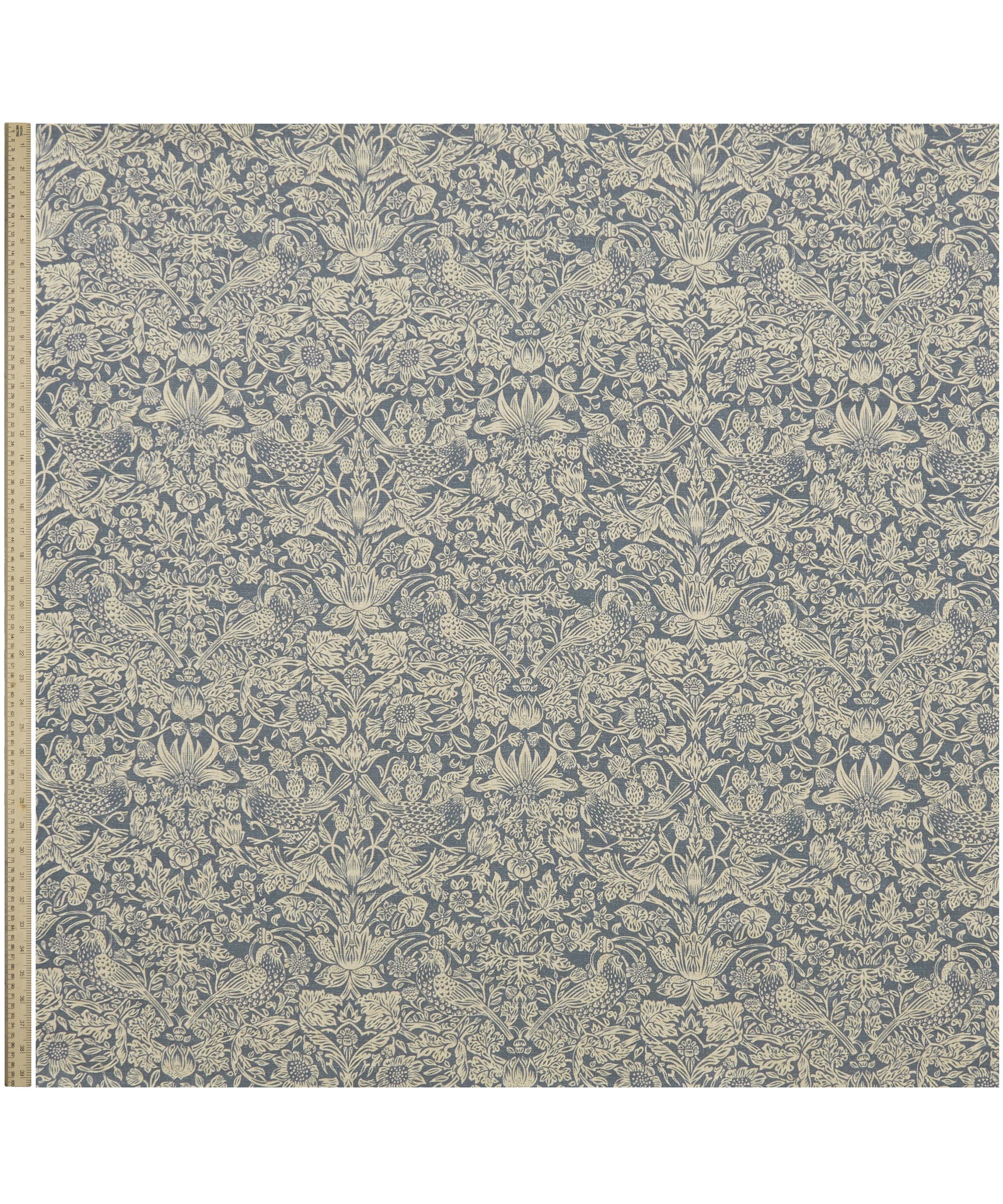Liberty Interiors - Strawberry Meadowfield Ladbroke Linen in Lapis image number 1