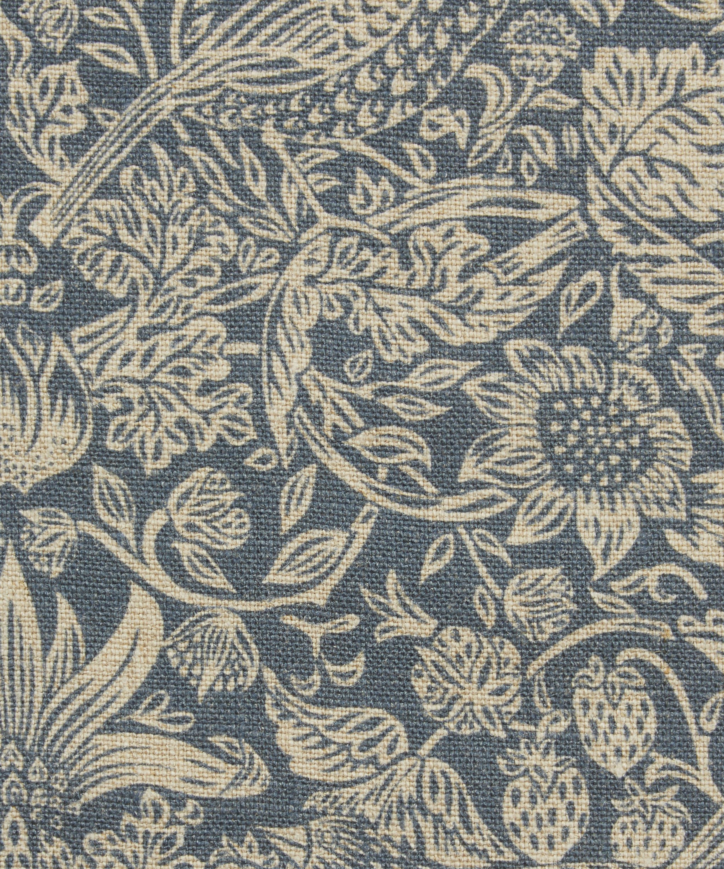 Liberty Interiors - Strawberry Meadowfield Ladbroke Linen in Lapis image number 2